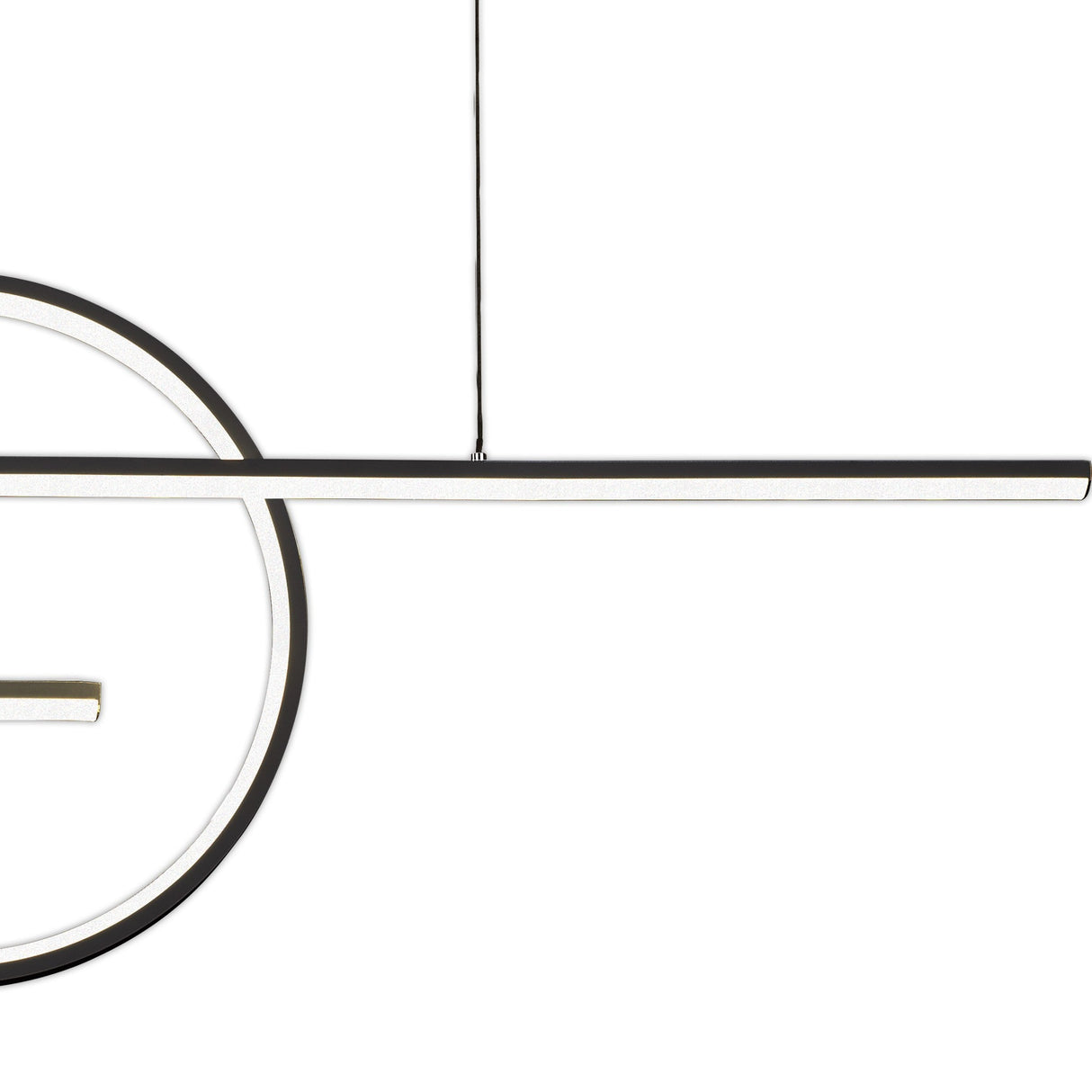 Kitesurf Centre Linear LED Linear Suspension Light - Black