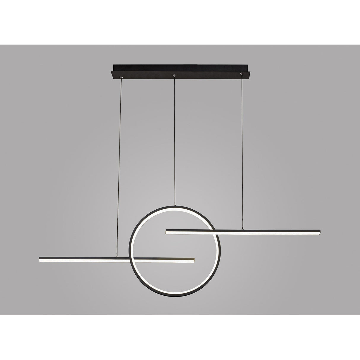 Kitesurf Centre Linear LED Linear Suspension Light - Black