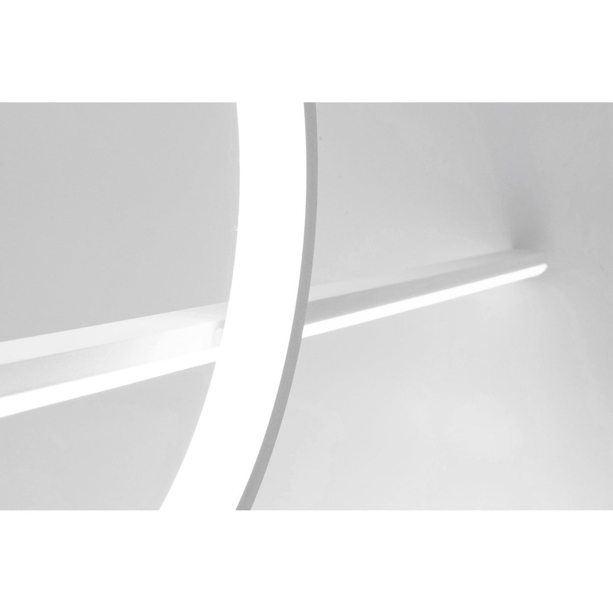 Kitesurf Loop LED Linear Suspension Light - White
