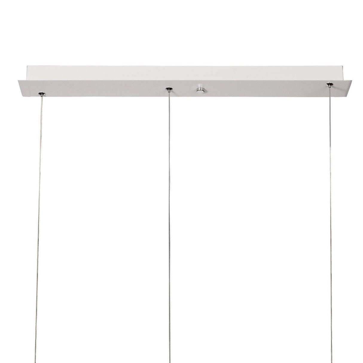 Kitesurf Loop Dimmable LED Linear Suspension Light - White