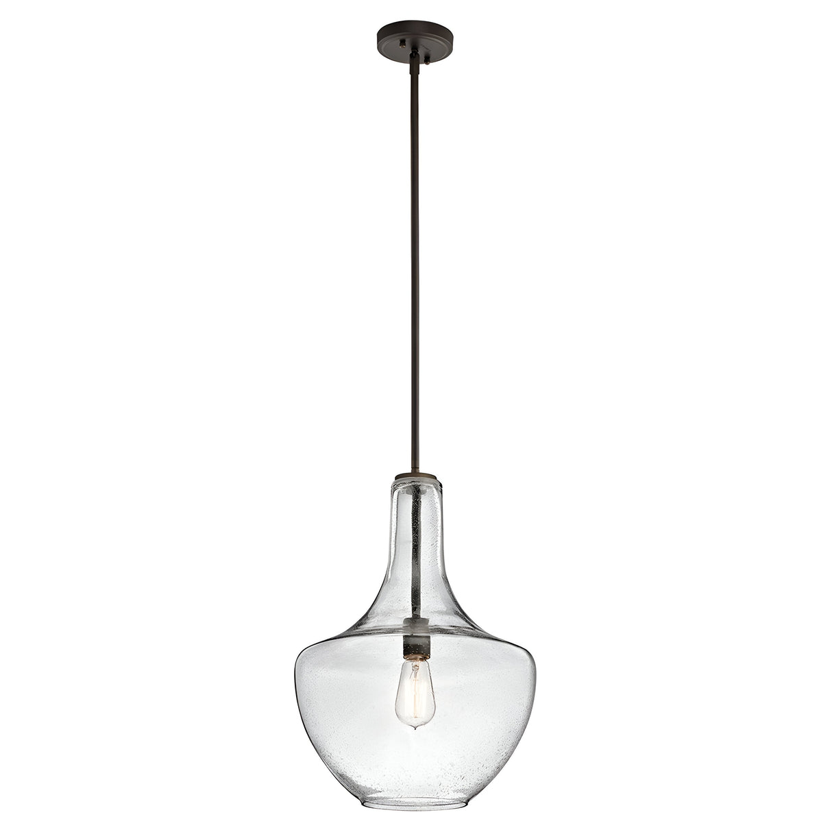 Everly 1 Light Medium Pendant - Olde Bronze