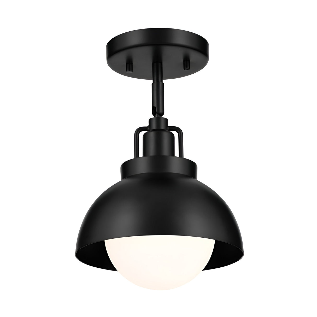 Niva 1 Light Convertible Wall Light & Pendant - Black