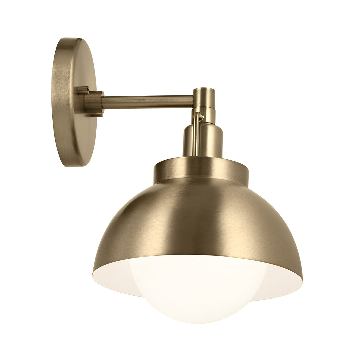 Niva 1 Light Convertible Wall Light & Pendant - Champagne
