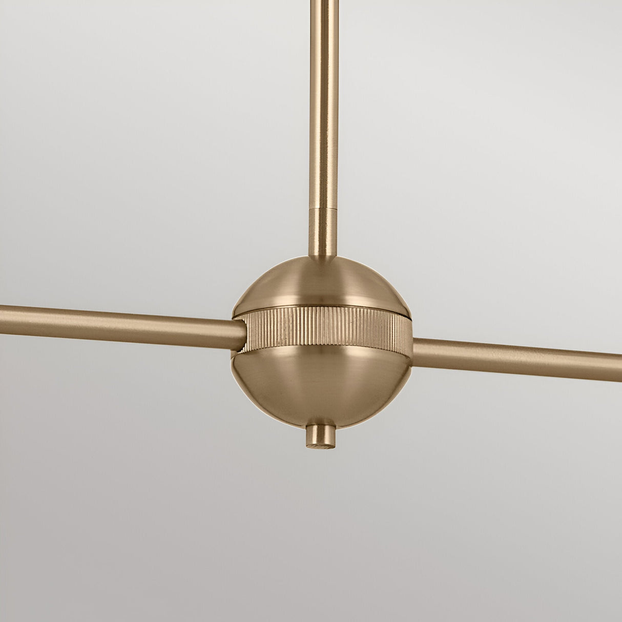 Phix 4 Light Linear Suspension - Black/Brass