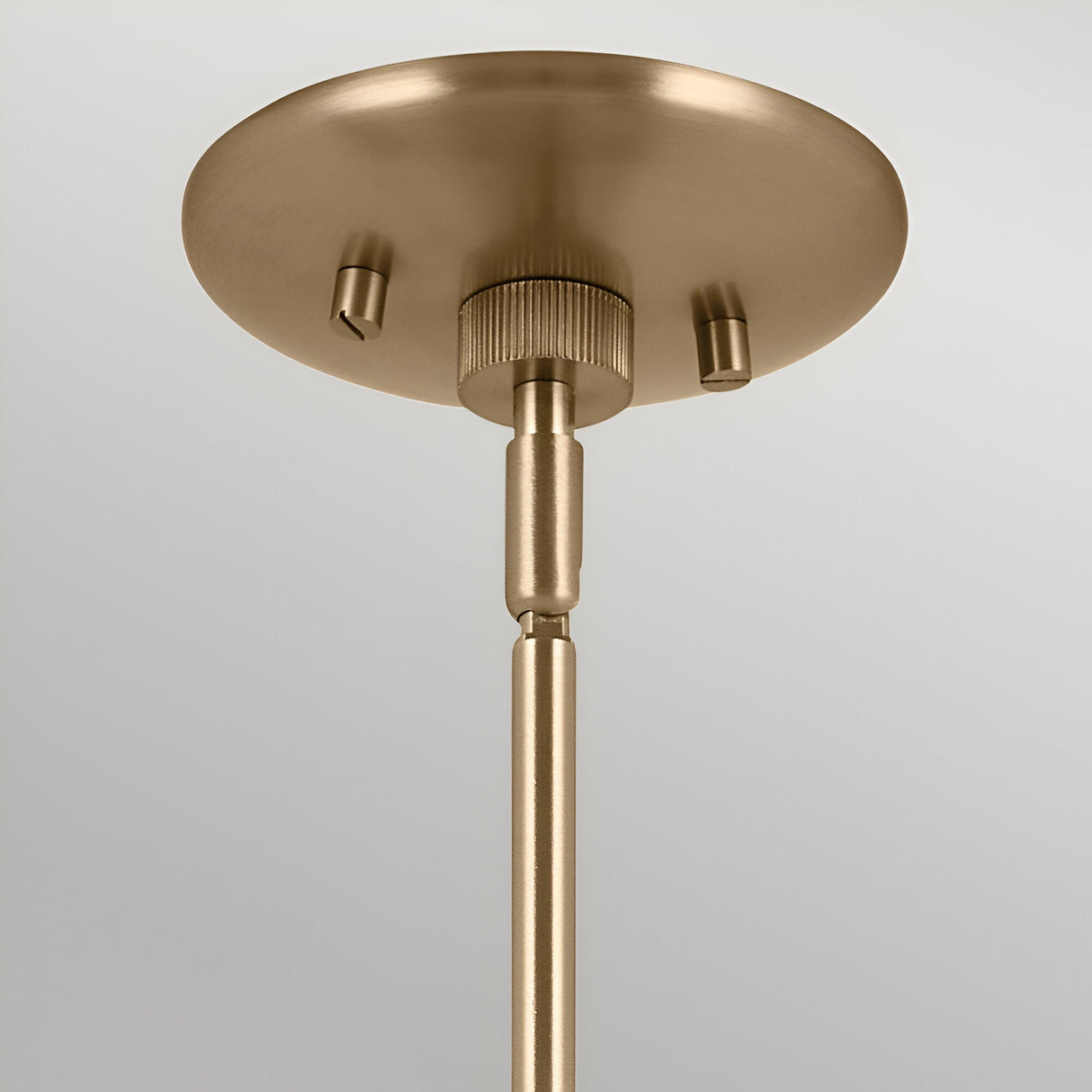 Phix 6 Light Chandelier - Black/Brass