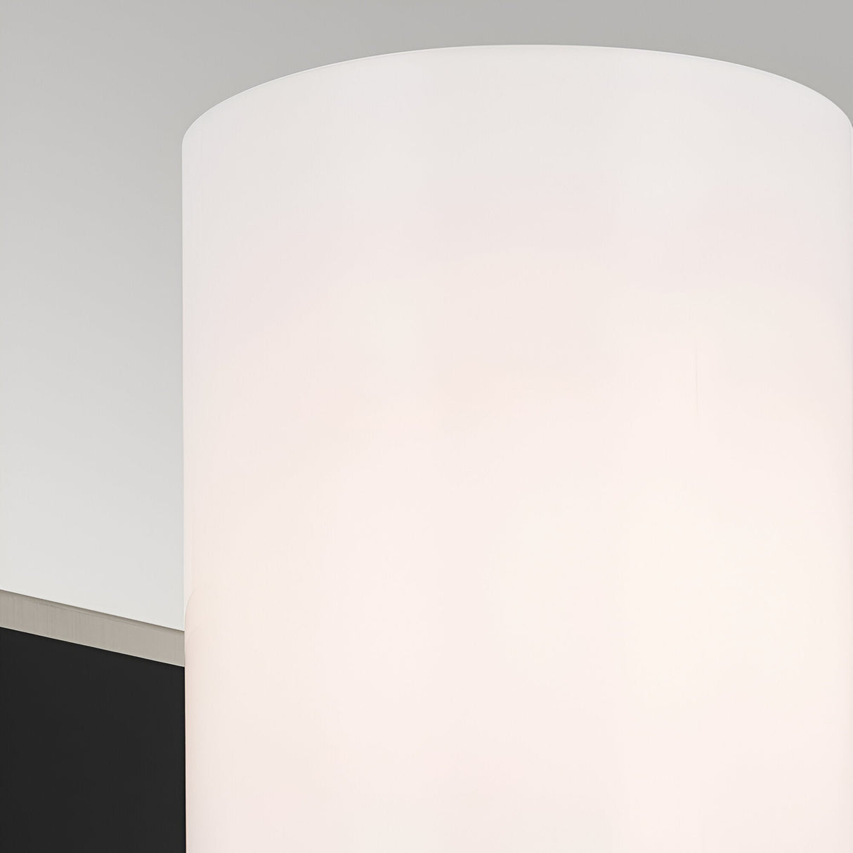 Solia 1 Light Bathroom Wall Light - Brushed Nickel With Black Accent