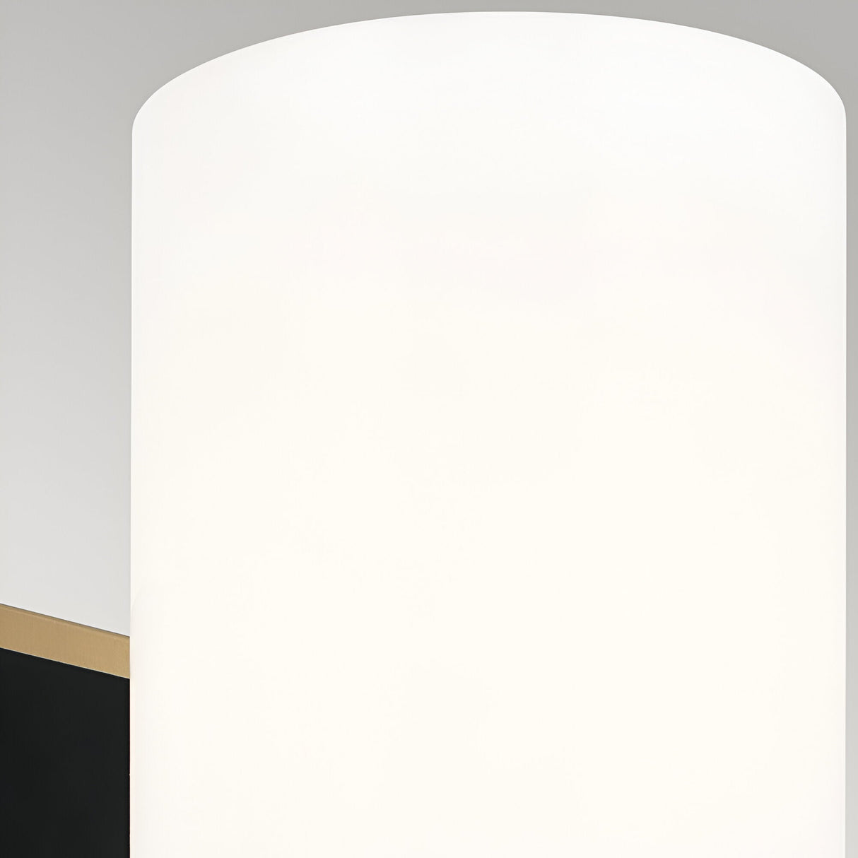 Solia LED Bathroom Wall Light - Champagne With Black Accent
