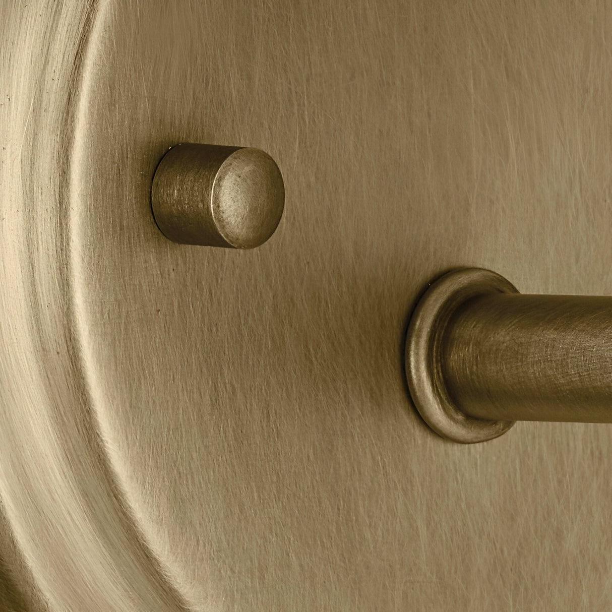 Winslow 1 Light Glass Wall Light - Brass