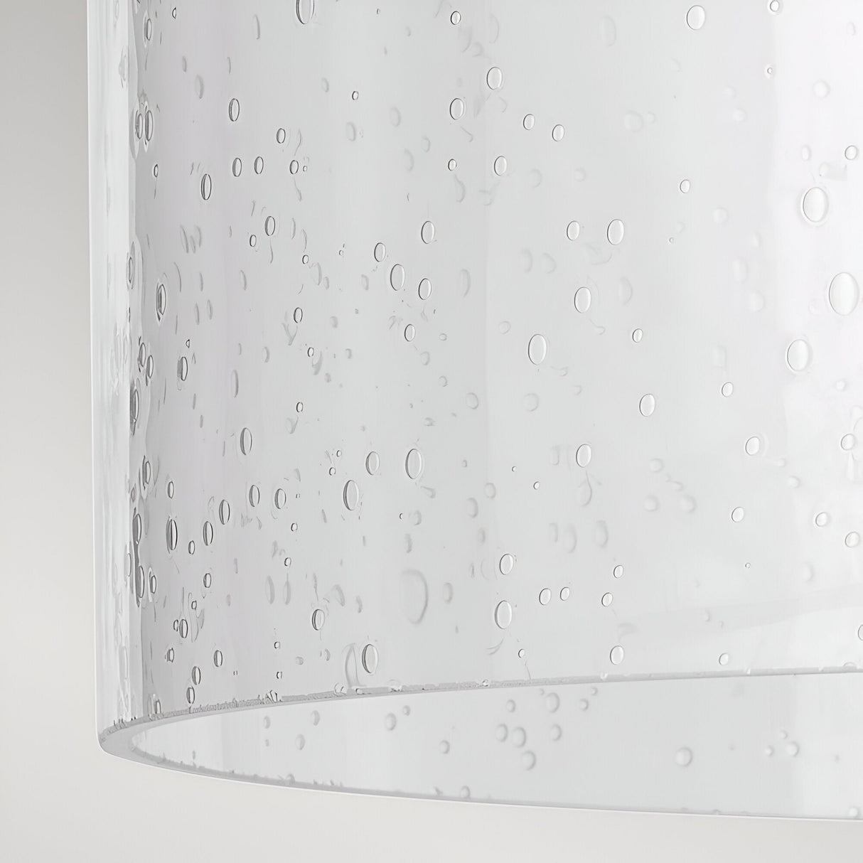 Winslow 1 Light Glass Ceiling Semi-Flush Ceiling Light - Brass