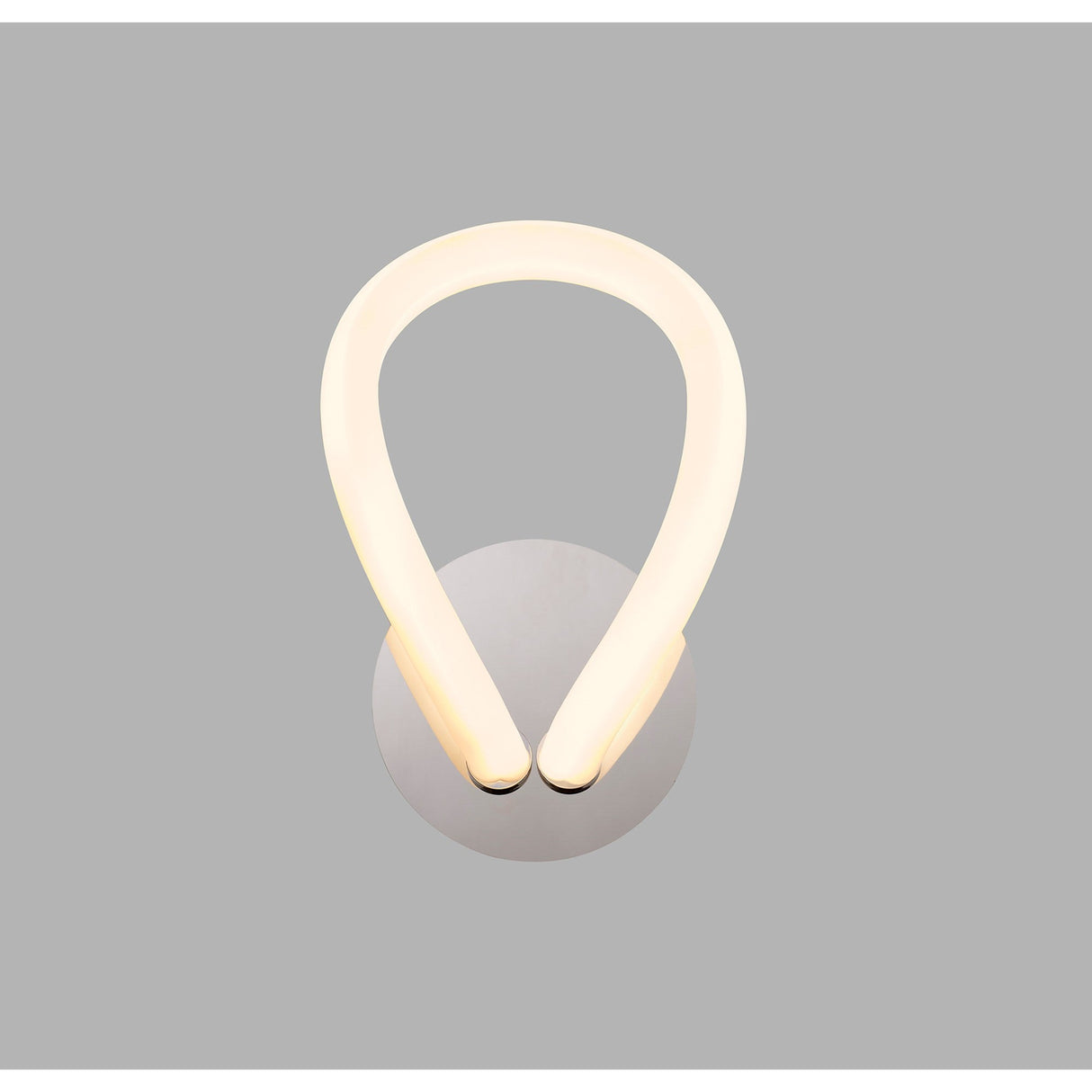 Knot II LED Wall Light 12W 3000K - Chrome