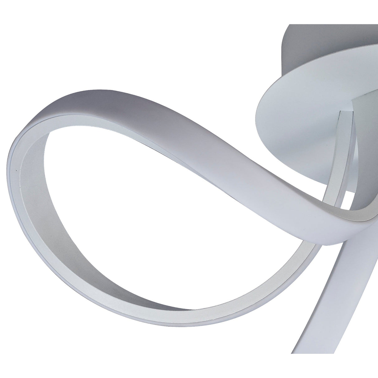 Knot LED Semi-Flush Ceiling Light 4000K 36W - White