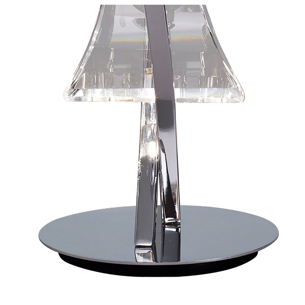 Kromo Looped Frame 1 Light Table Lamp - Polished Chrome