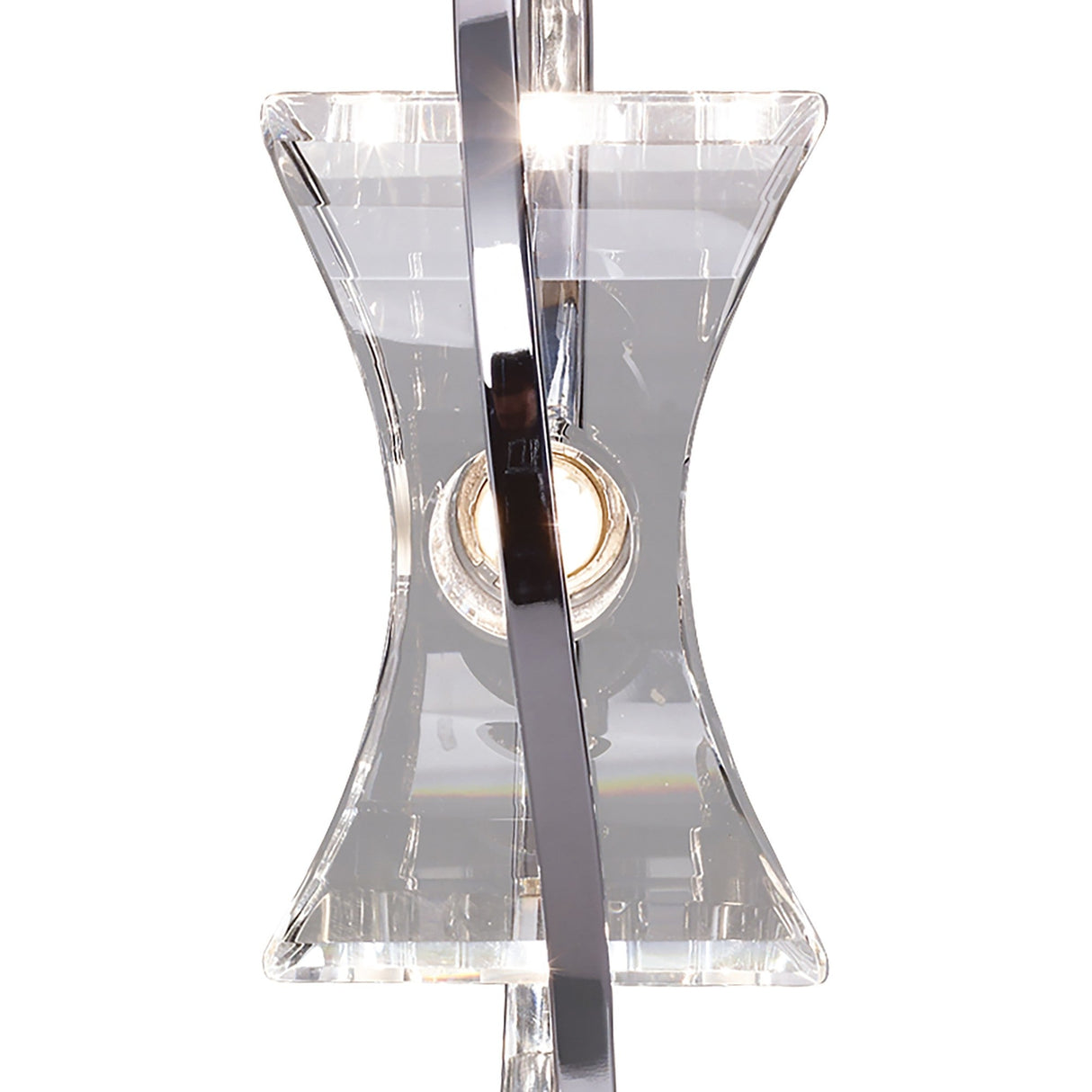 Kromo Looped Frame 1 Light Table Lamp - Polished Chrome