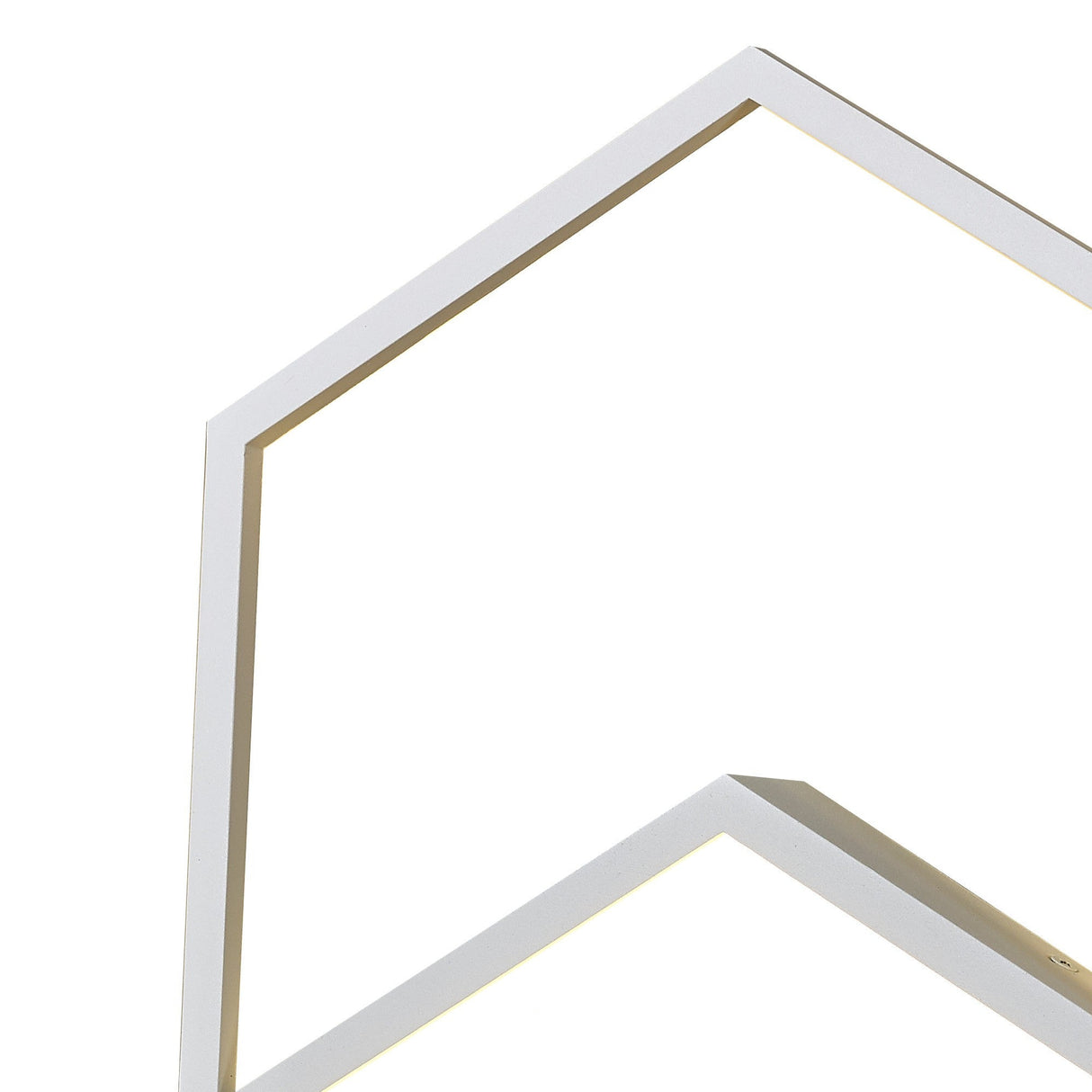 Kubick LED Wall/Flush Ceiling Light 24W 3000K - White