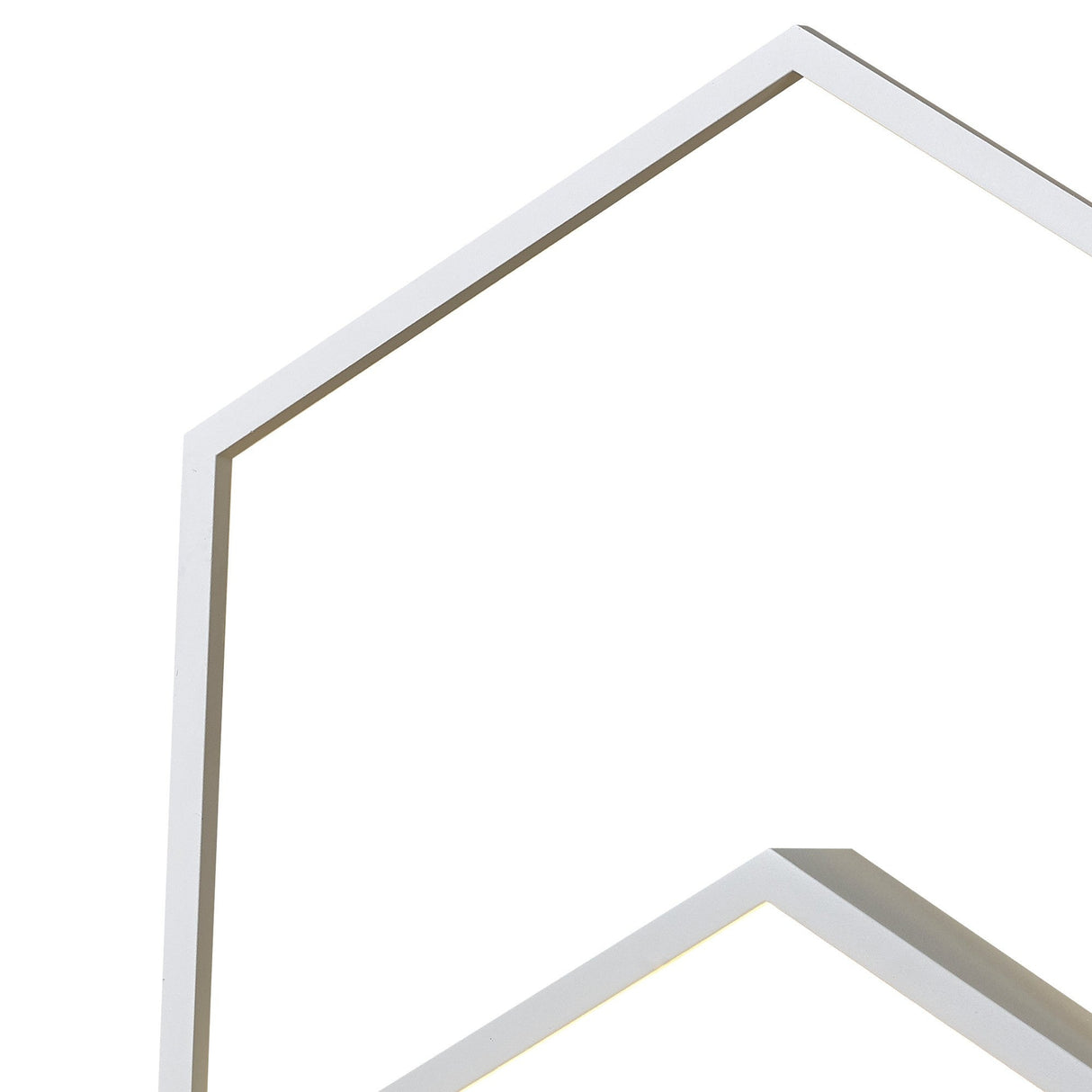 Kubick LED Wall/Flush Ceiling Light 32W 3000K - White