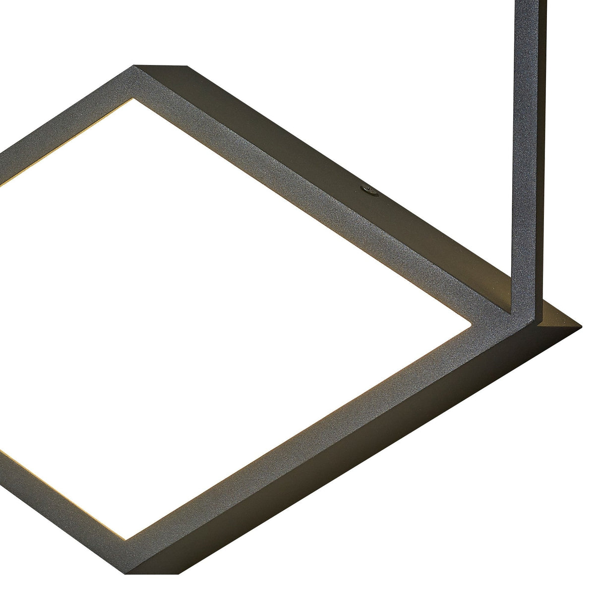 Kubick Dimmable LED Wall/Flush Ceiling Light 32W 3000K - Black