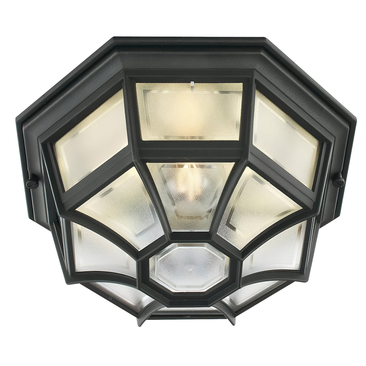 Latina 1 Light Ceiling Light - Black
