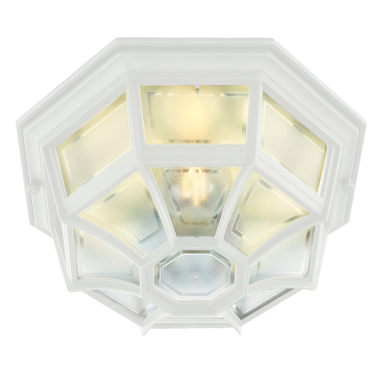 Latina 1 Light Ceiling Light White - White