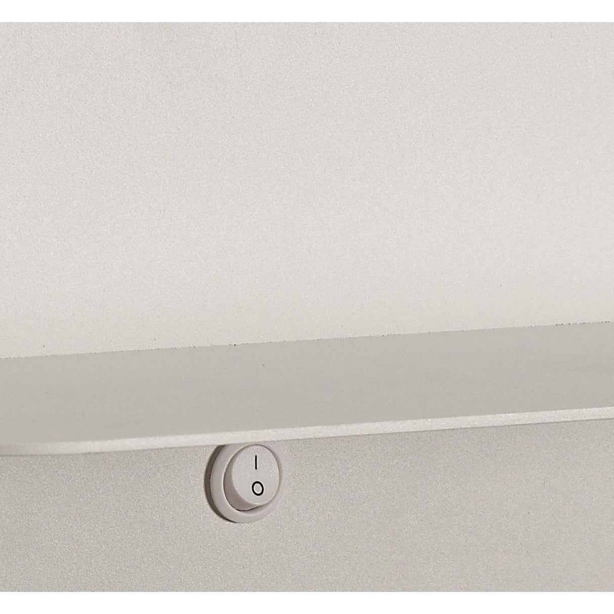 Lanzarote LED Wall Light With Shelf & USB Sockets - White