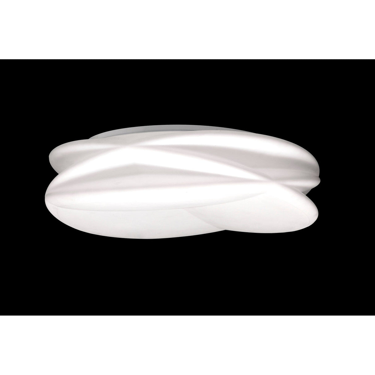 Lascas CCT Dimmable LED Flush Ceiling Light With Remote Control - White