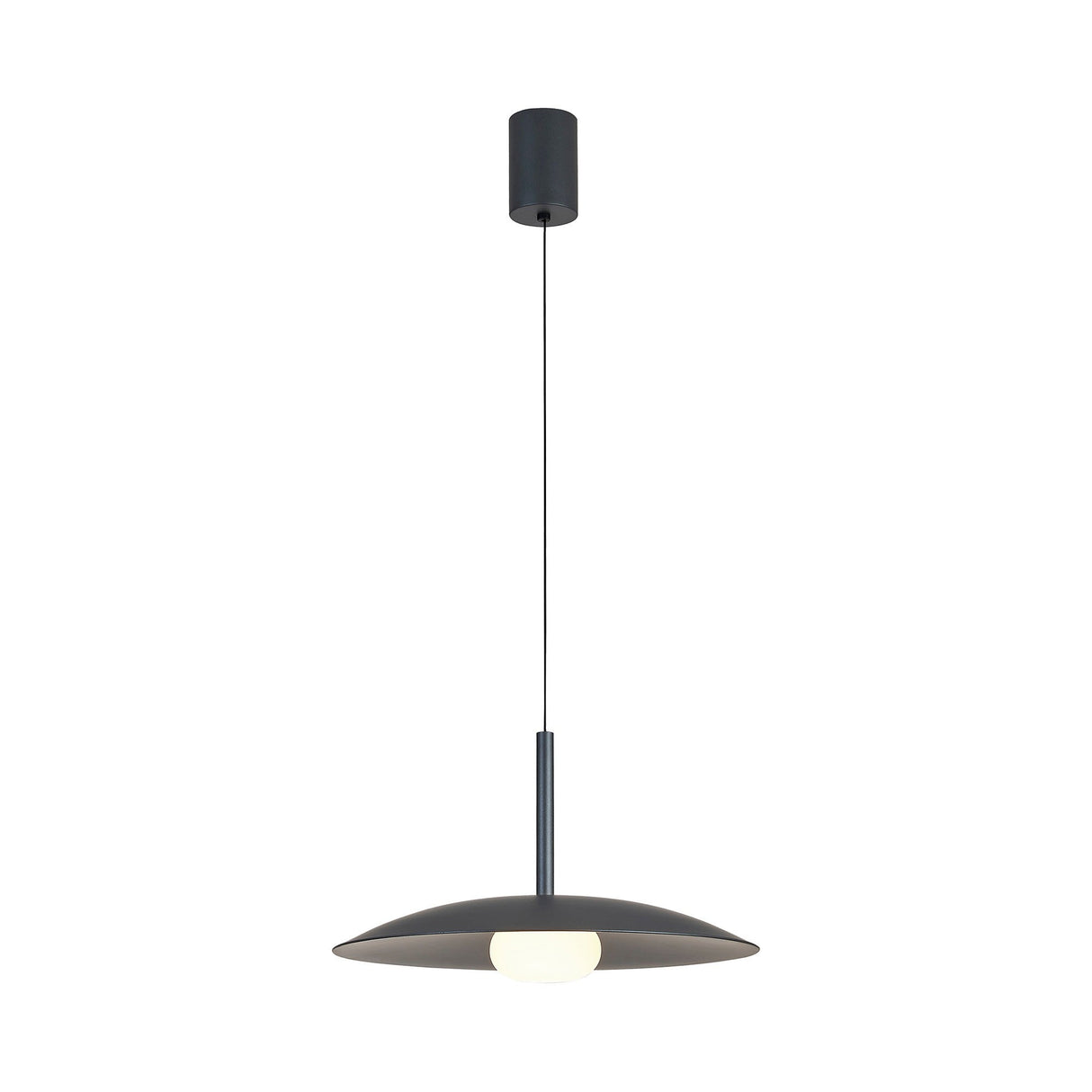 Lidia 40cm LED Pendant Light 12W 3000K - Grey