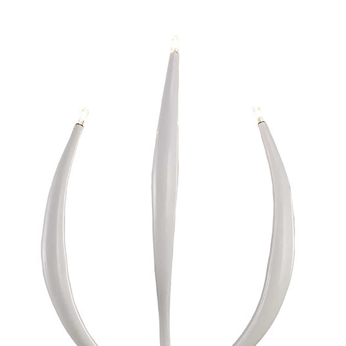 Llamas 3 Light Wall Light - White