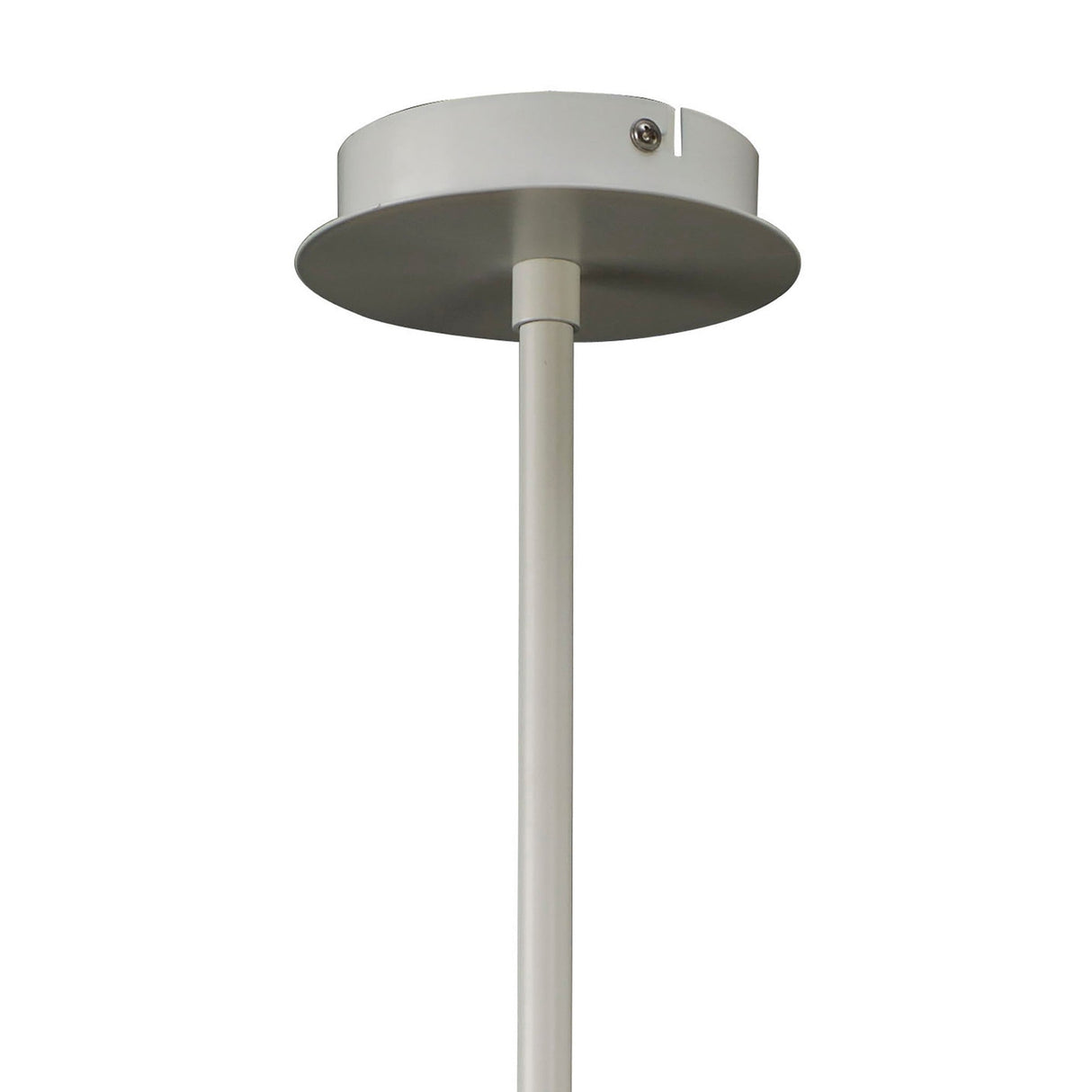 Looker 66cm 3 Light Chandelier - Matt White & Beech