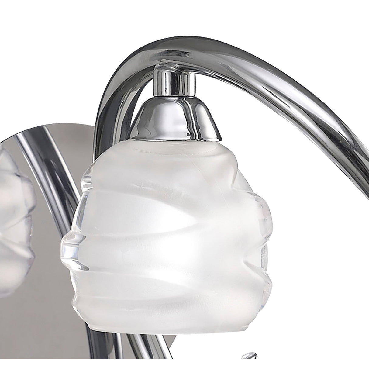 Loop 1 Light Wall Light - Polished Chrome