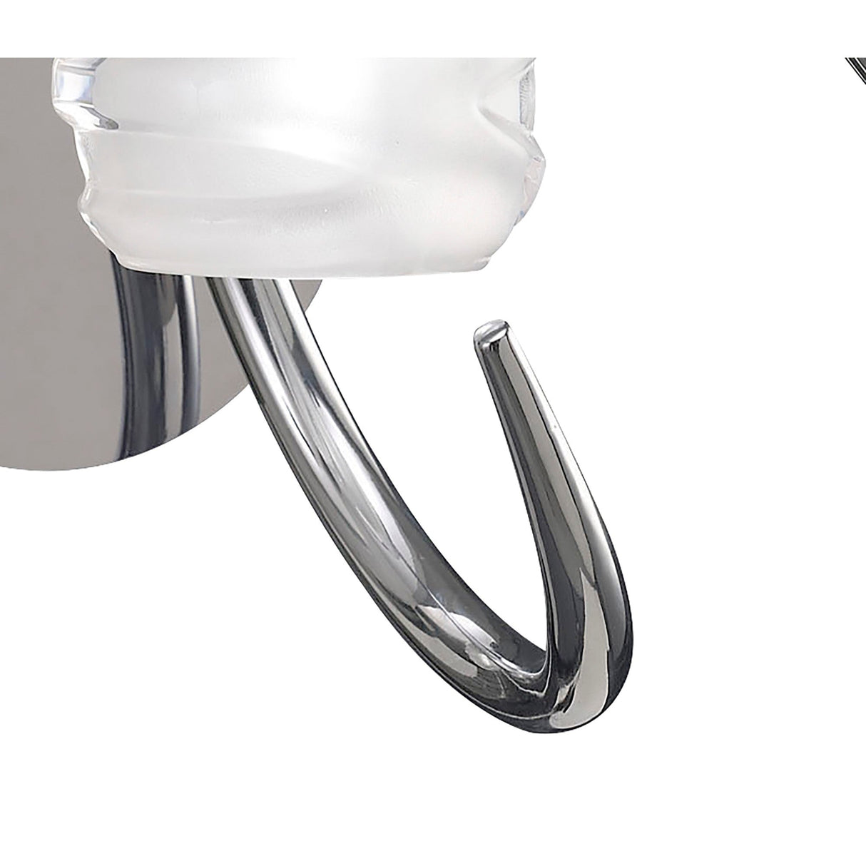 Loop 1 Light Wall Light - Polished Chrome