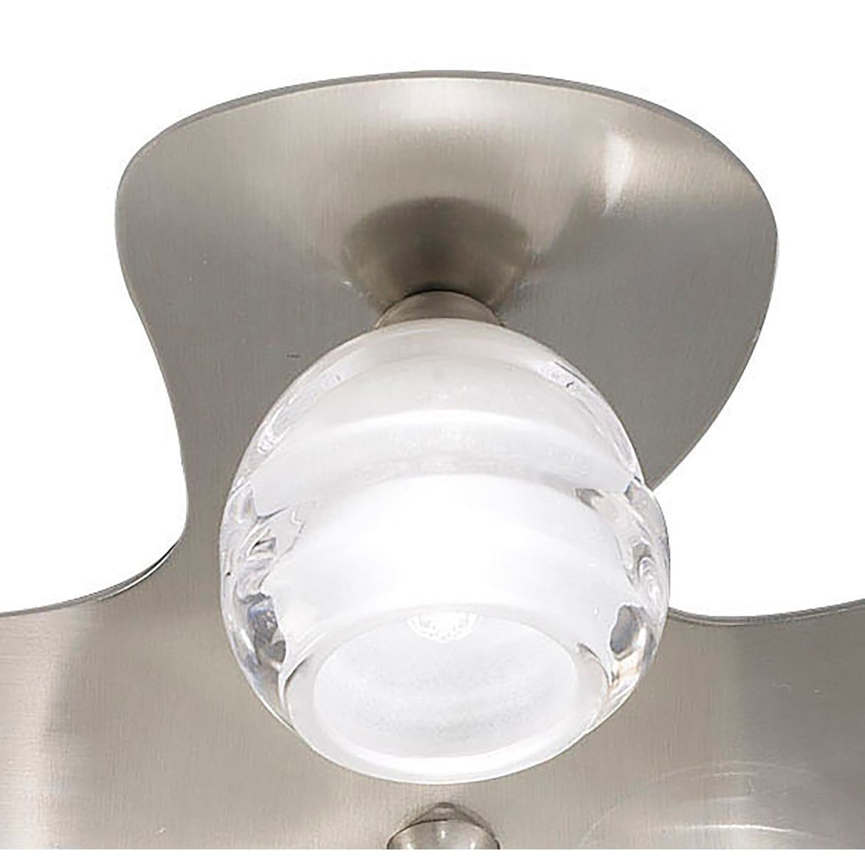 Loop 5 Light Flush Ceiling Light - Satin Nickel