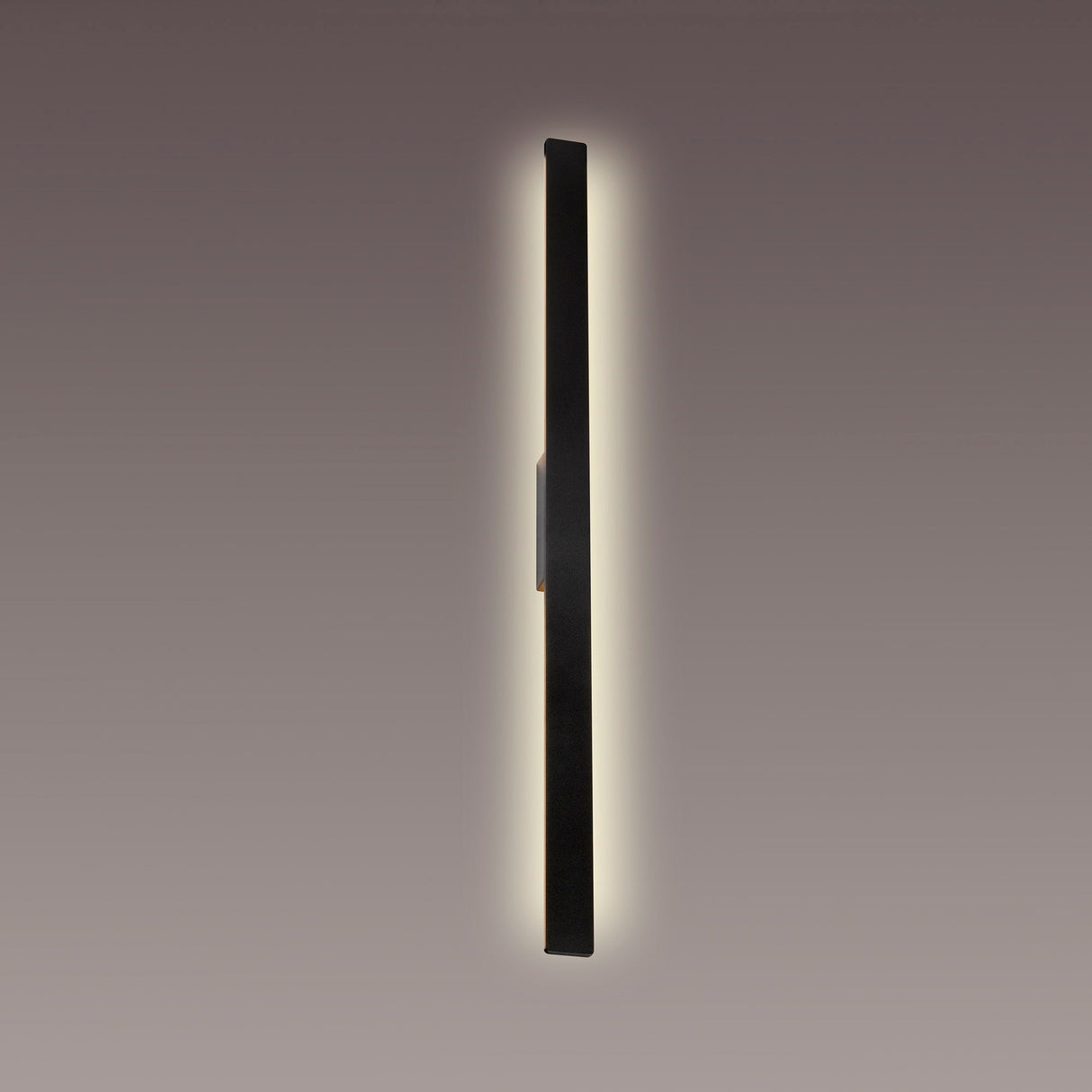 Lotus 1.2m Outdoor LED Wall Light 18W 3000K - Black