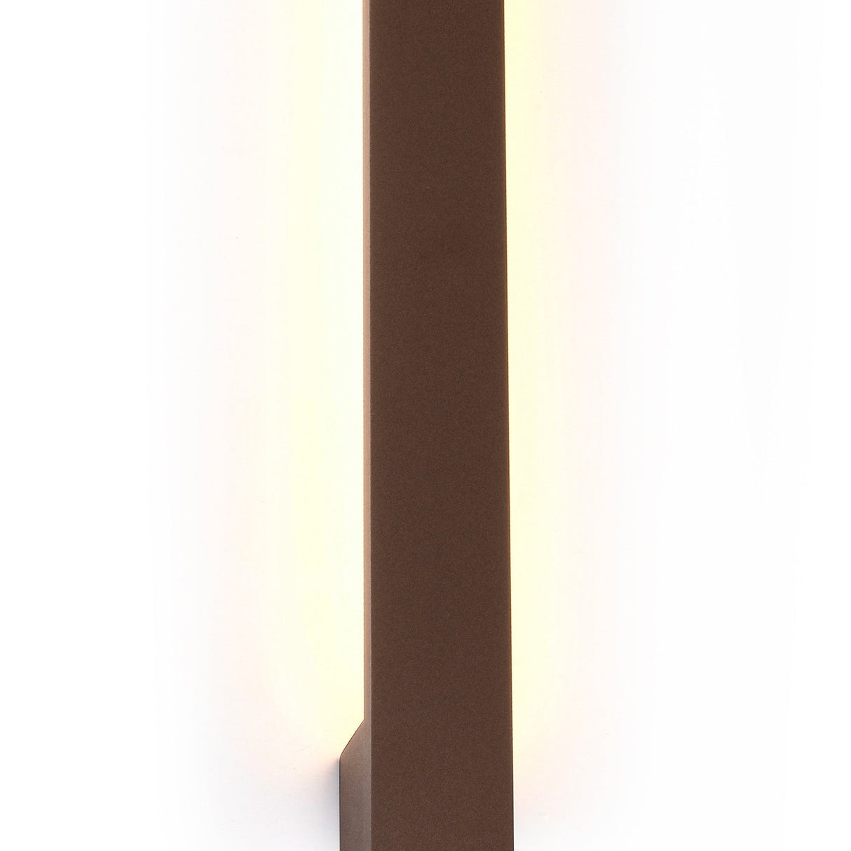 Lotus 1.2m Outdoor LED Wall Light 18W 3000K - Rust Brown