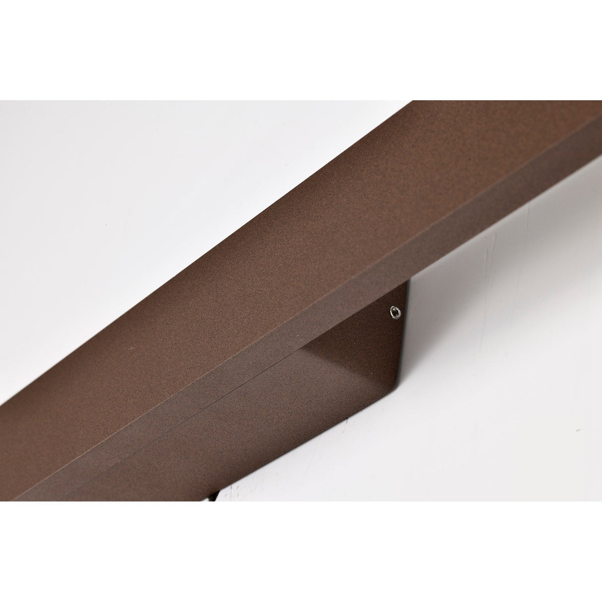 Lotus 1.2m Outdoor LED Wall Light 18W 3000K - Rust Brown