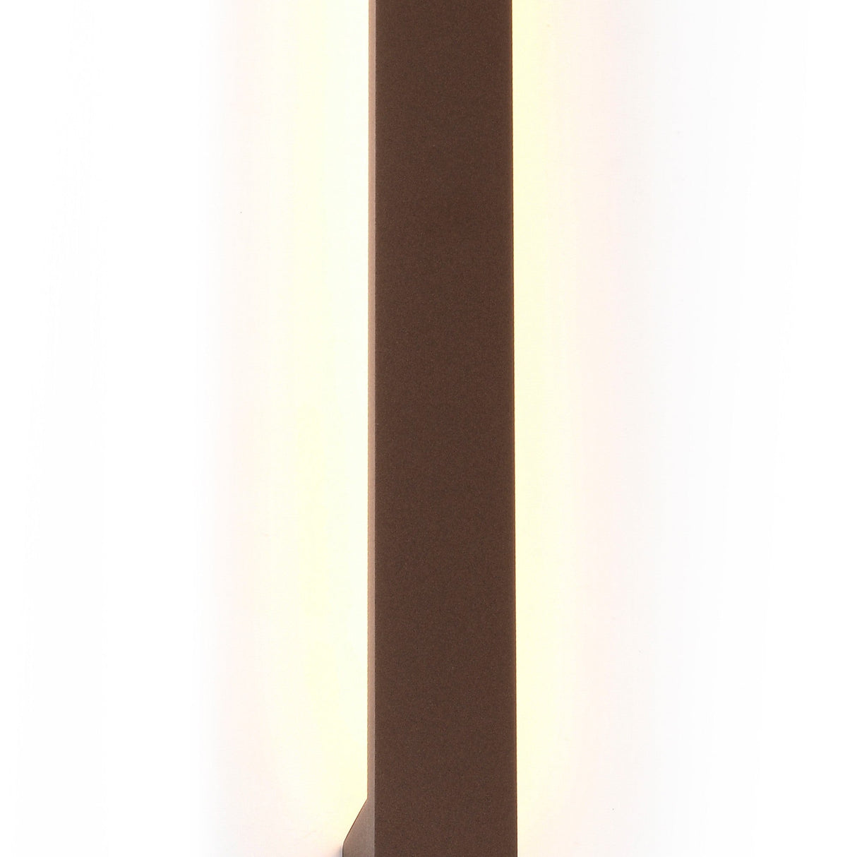 Lotus 1.4m Outdoor LED Wall Light 24W 3000K - Rust Brown