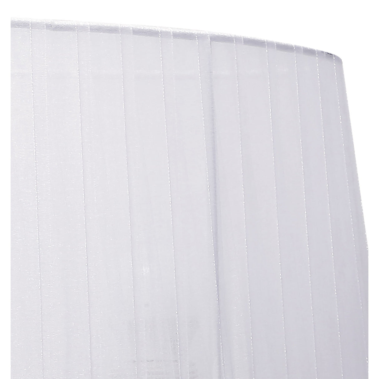 Louise Right 2 Light Crystal Wall Light - Chrome With White Shade