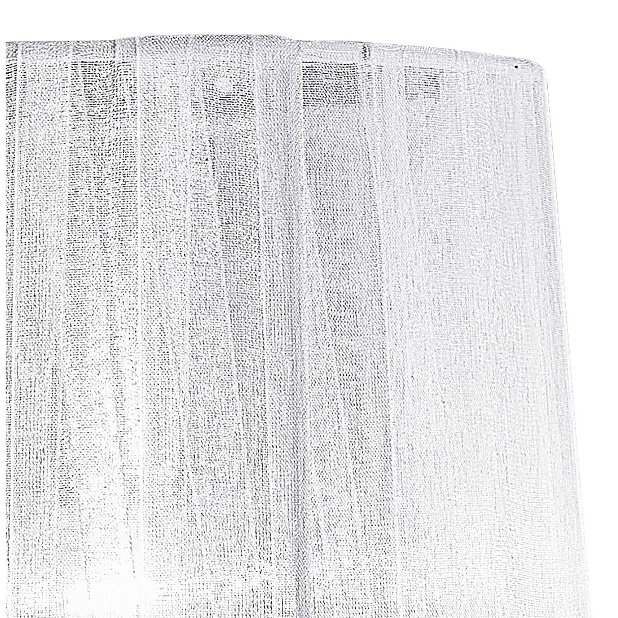 Louise 1 Light Crystal Table Lamp - Chrome With White Shade