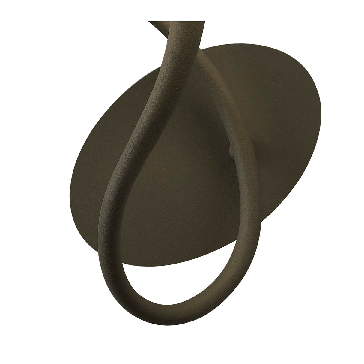 Lua 1 Light Wall Light - Ash Grey With Ash Grey Shade