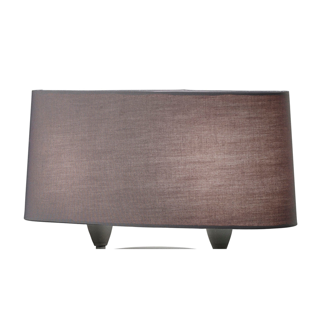 Lua 2 Light Table Lamp - Ash Grey With Ash Grey Shades