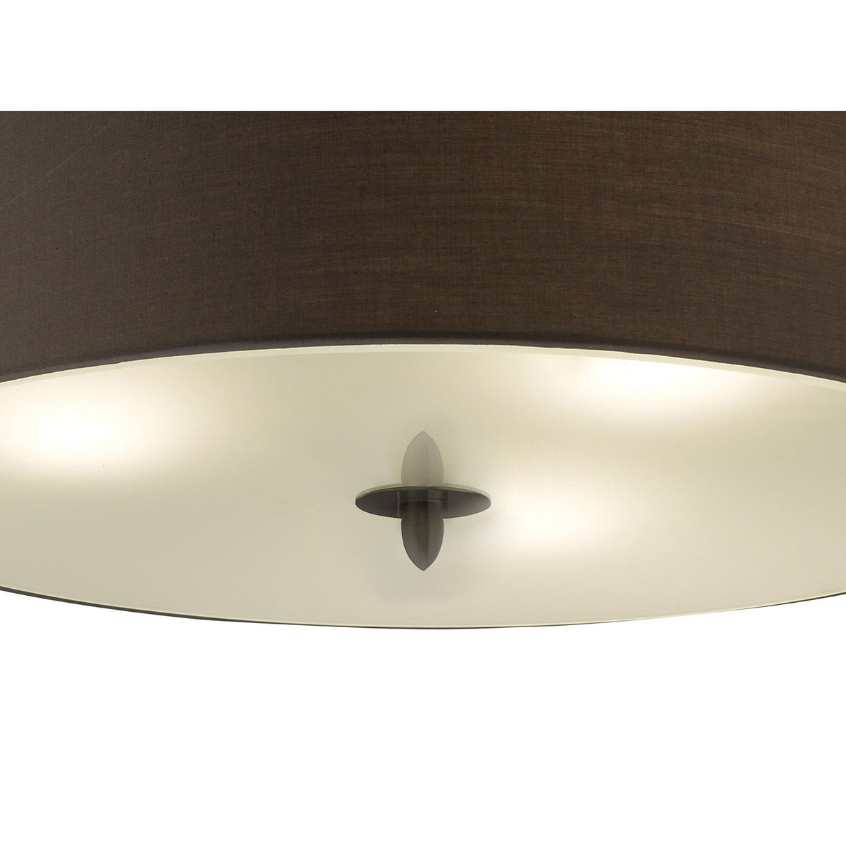 Lua 3 Light Flush Ceiling Light - Ash Grey