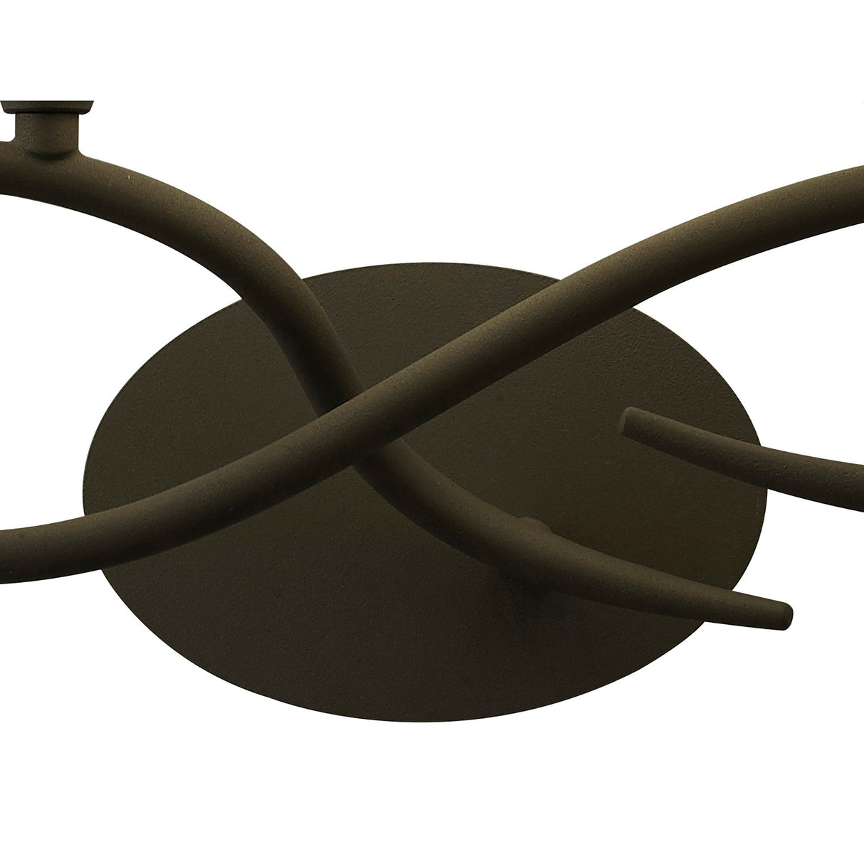 Lua 2 Light Wall Light - Ash Grey With Ash Grey Shade