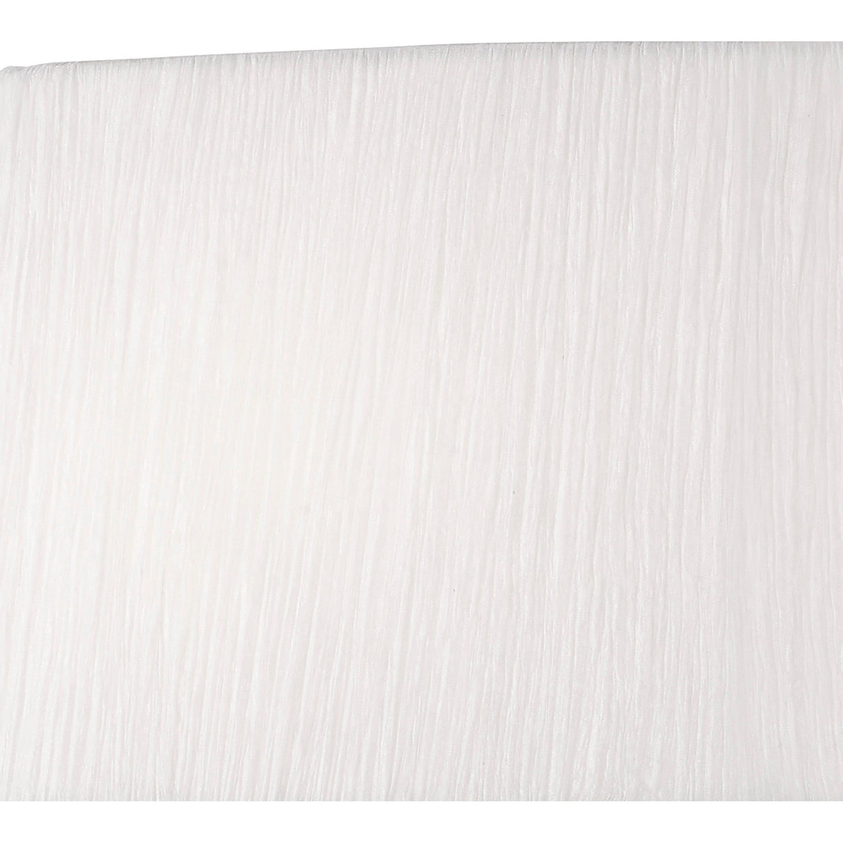 Lucca Small 2 Light Crystal Table Lamp - Chrome With White Shade