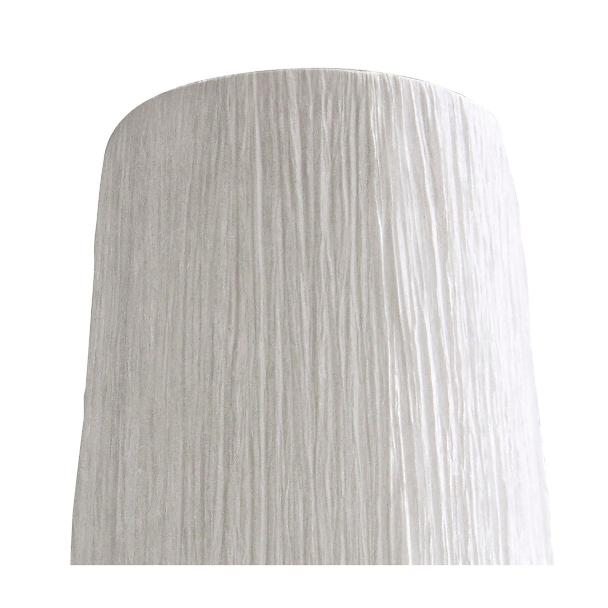 Lucca 1 Light Crystal Wall Light With Switch - Chrome With White Shade