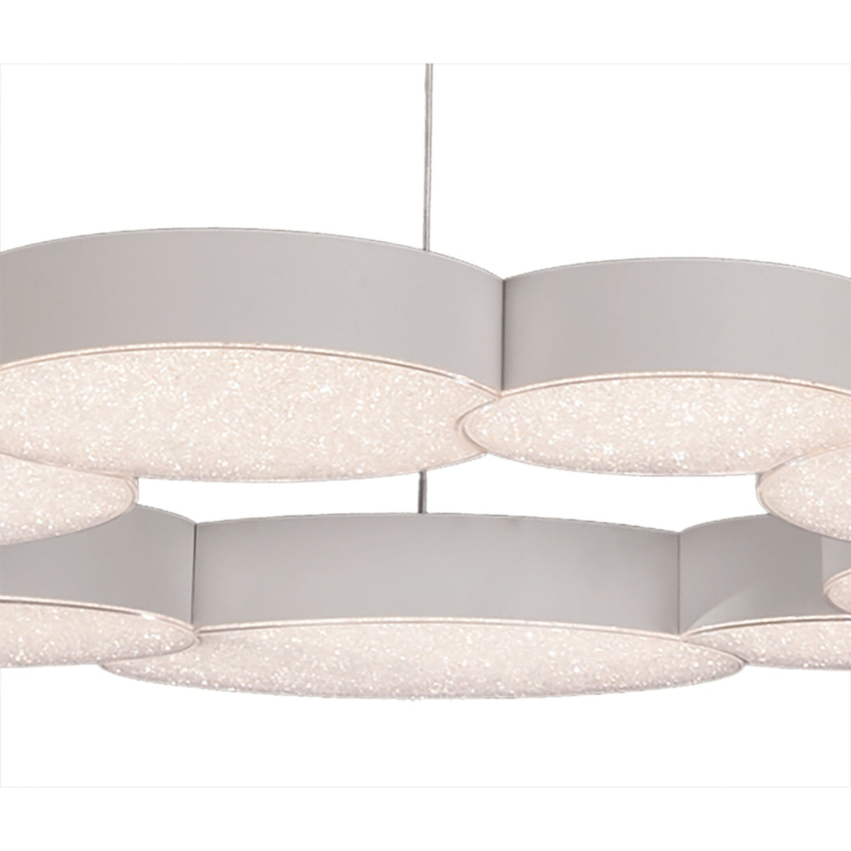 Lunas 79.5cm LED Suspension Light With RF Remote Control - White