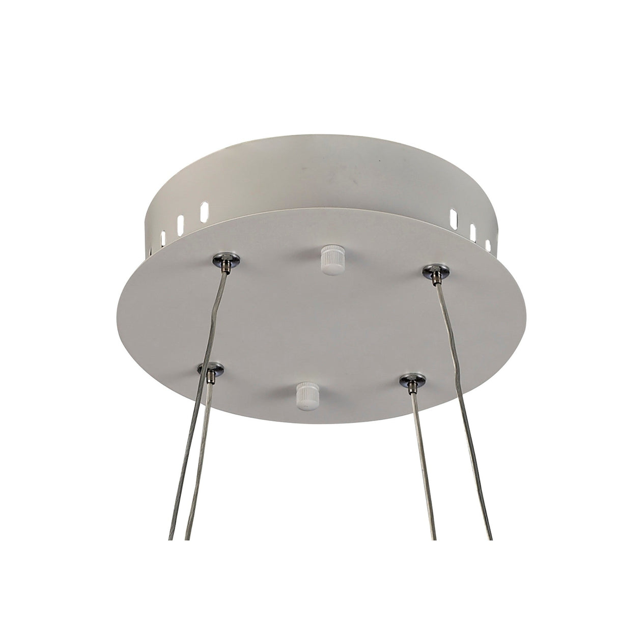 Lunas 60.5cm LED Suspension Light With RF Remote Control - White