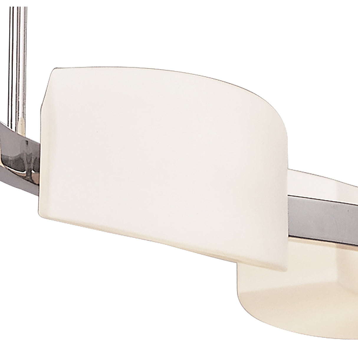 Lupa Telescopic 4 Light Linear Suspension Light - Polished Chrome