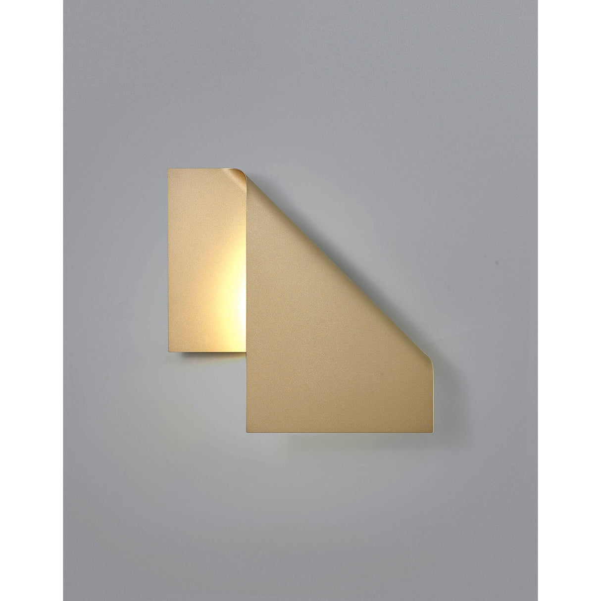 Luppi 1 Light Wall Light - Sand Brown