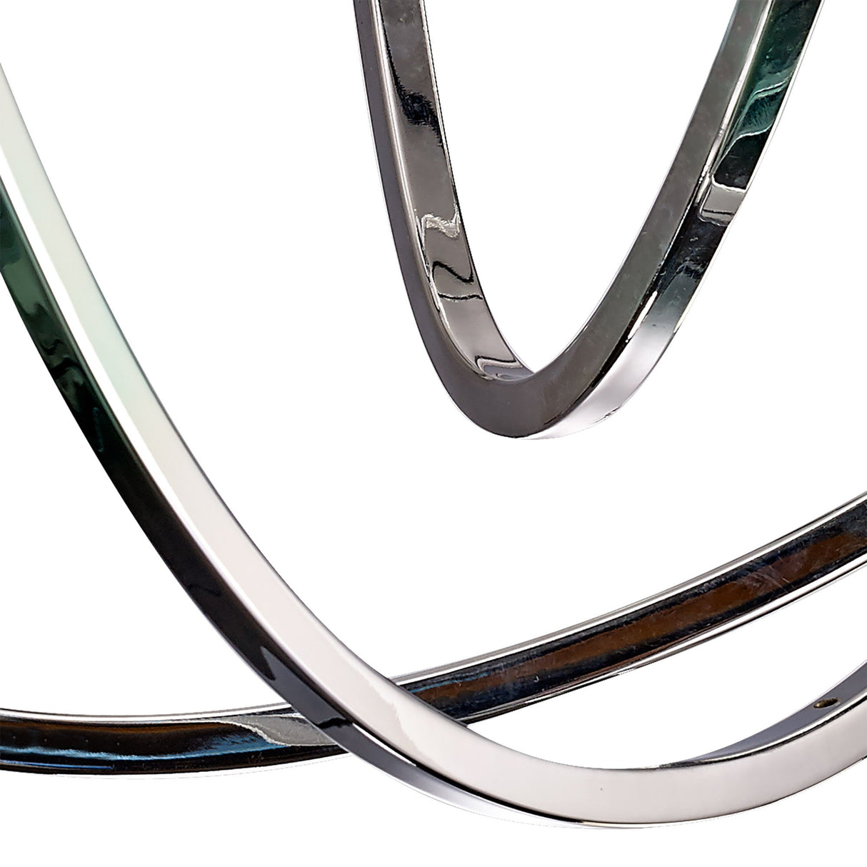 Lux 5 Light Flush Ceiling Light - Polished Chrome