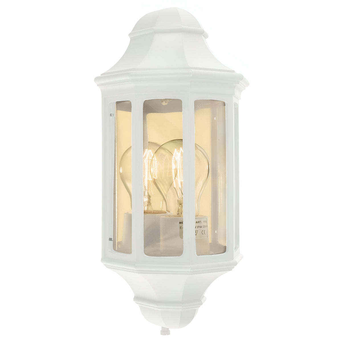 Malaga Mini 1 Light Mini Wall Lantern - White
