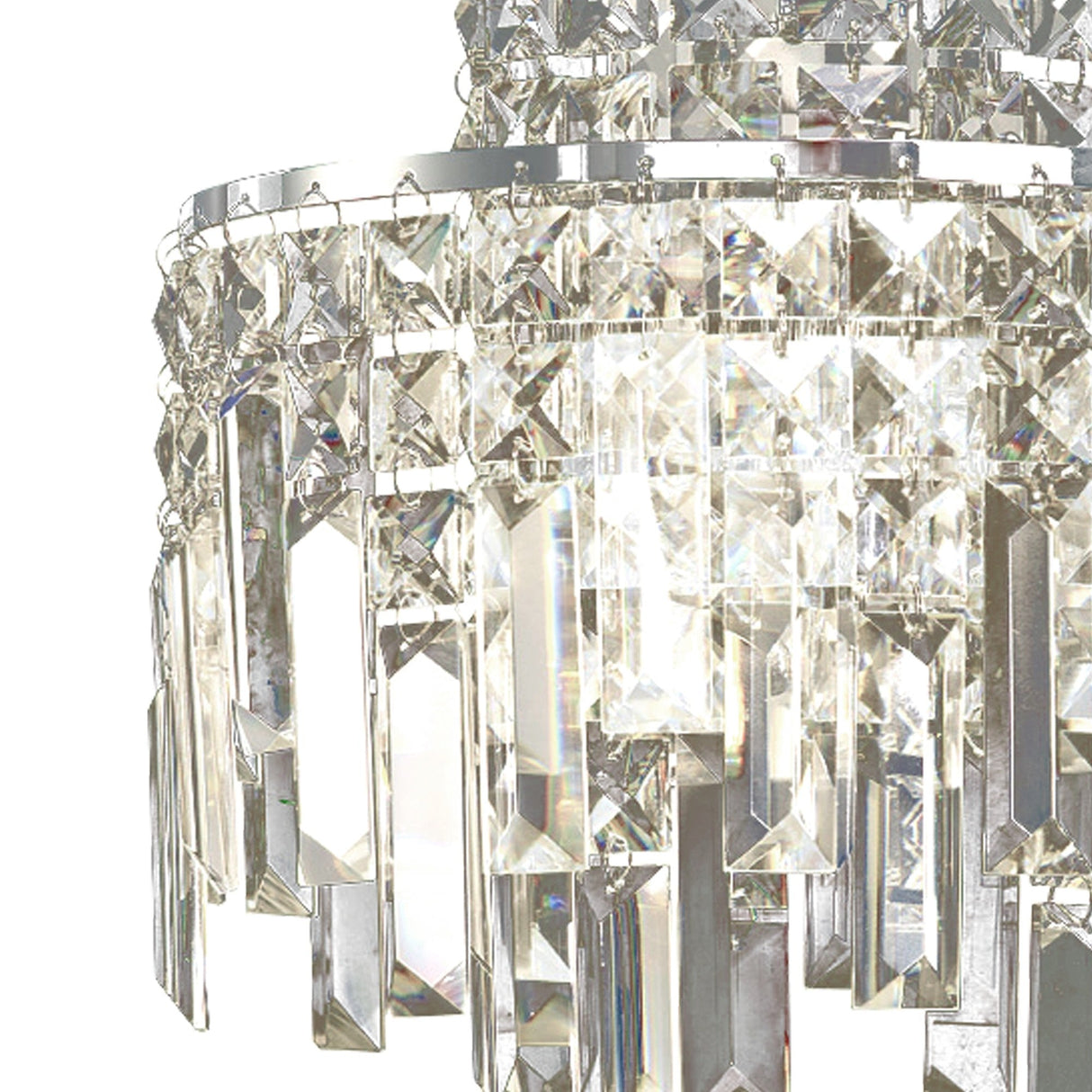 Maddison 2 Light Crystal Wall Light - Polished Chrome