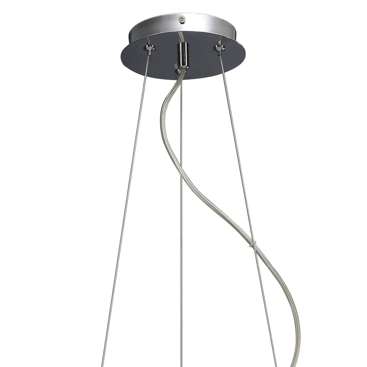 Maddison 42cm Round 6 Light Crystal Chandelier - Polished Chrome